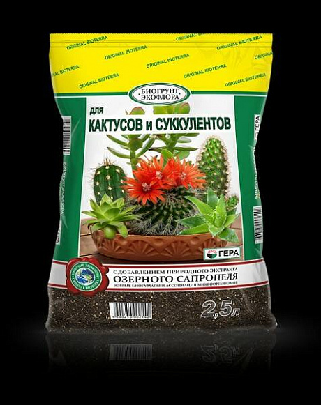 Для кактусов и суккулентов Сад-Огород 2,5л